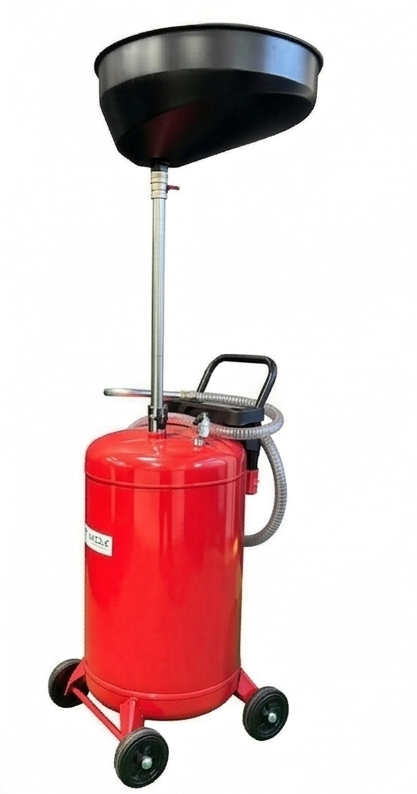 Waste Oil Drainer - Model: DP70 Red