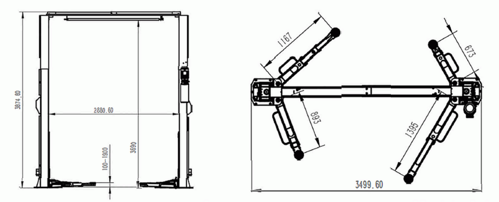 Model: L25CS - 4.5 Ton hoist
