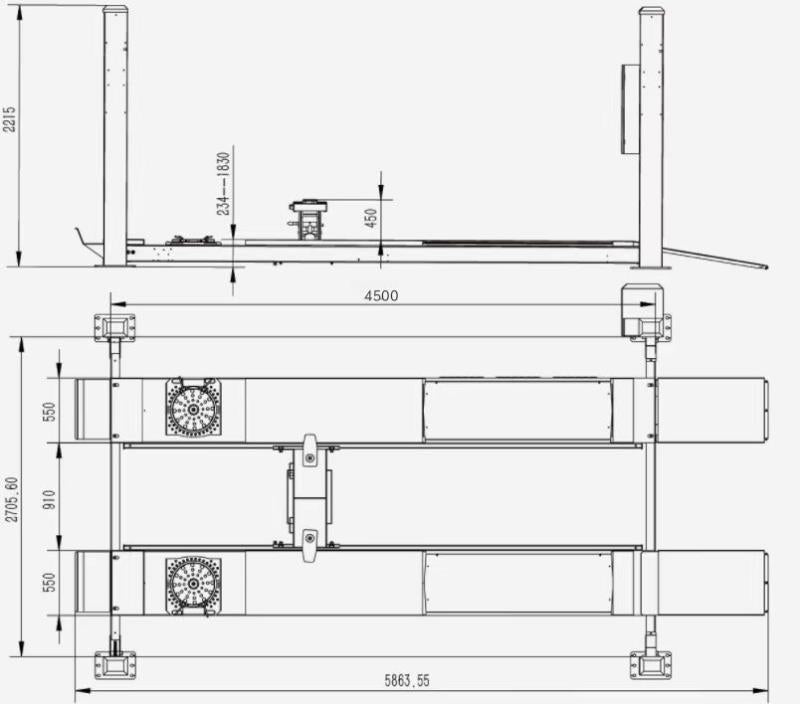 Model: L440E - 4.5 Ton hoist